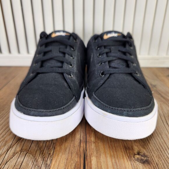 Nike Court Legacy Mule Womens Sz 7.5 Core Black Canvas Slip On Shoes DB3970-001 - Picture 2 of 9